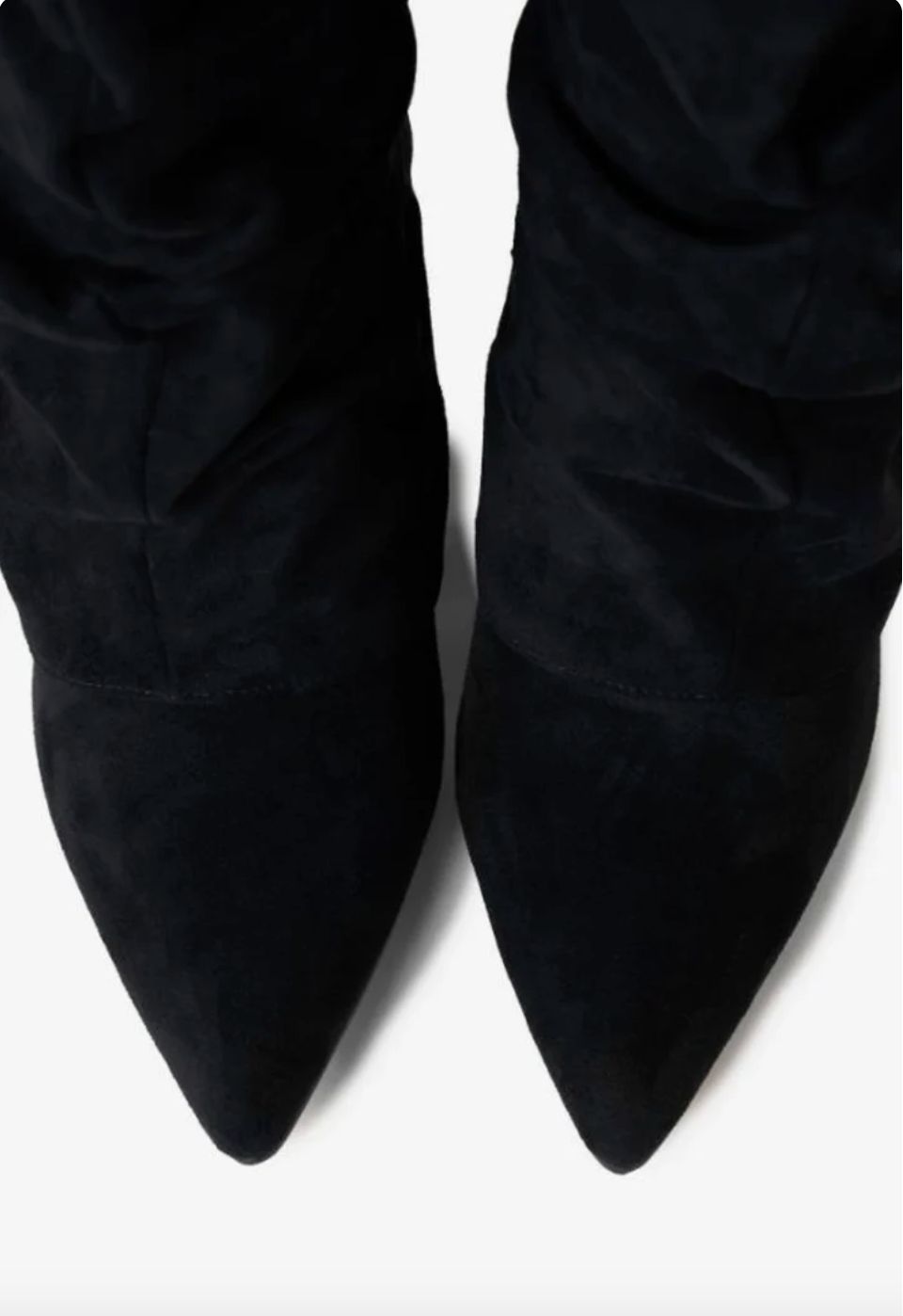 Black Vienna Slouchy Suede Boot