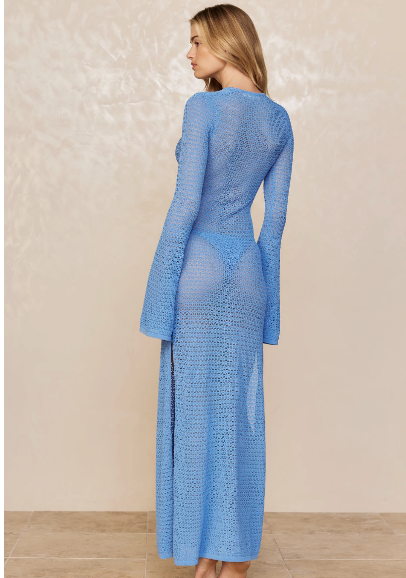 Sheer Knit Dress